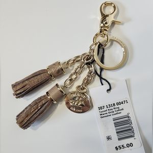 NWT Brahmin Warm Gray Collodi Double Tassels